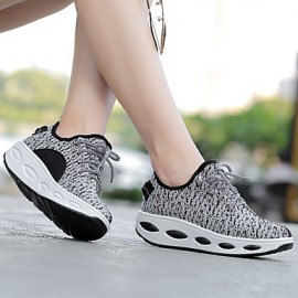 Women's Shake Shoes EU35-EU40 Casual/Travel/Running Fashion Tulle Leather Sneakers Shoes