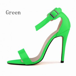 Women's Shoes Patent Leather Stiletto Heel Heels Sandals Party & Evening