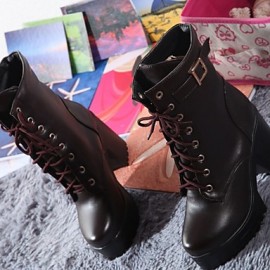 Women's Heels Spring / Fall / WinterHeels / Cowboy/ Snow Boots / Riding Boots / Fashion Boots / Motorcycle Boots /