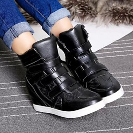 Women's Shoes Dunk High Increased WithinFlat Heel Comfort Fashion Sneakers Outdoor/Casual