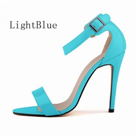 Women's Shoes Patent Leather Stiletto Heel Heels Sandals Party & Evening