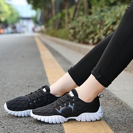 Women's Sneakers Spring / Summer / Fall / Winter Round Toe PU Outdoor / Athletic / Casual Flat Heel Others